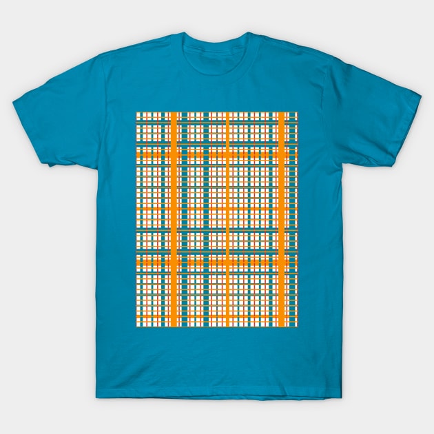 Plaid pattern T-Shirt by Gaspar Avila